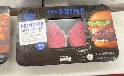 Primenrib Beef Patties
