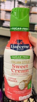 Sugar Free Italian Style Sweet Cream Coffee Creamer
