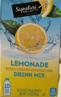 Select lemonade drink mix