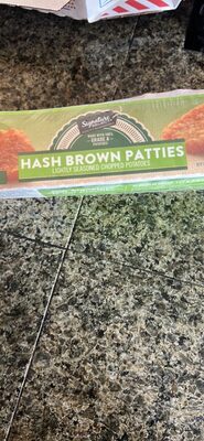Hash Brown Patties Lightly Seasoned Chopped Potatoes