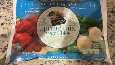 Select spring mix vegetables broccoli florets