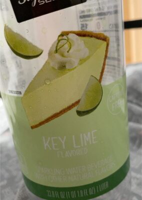 Key Lime Flavored sparking water beverage