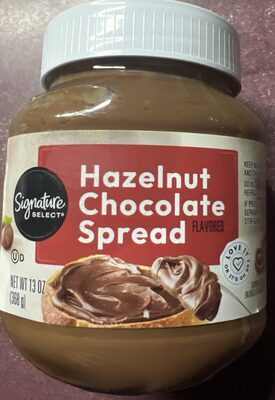 Hazelnut Spread front packaging