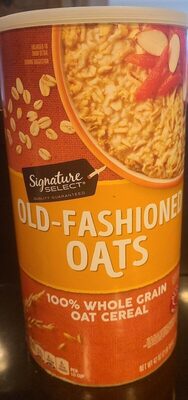 Old fashioned whole grain oats cereal