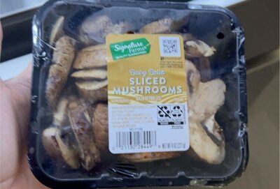 Sliced Baby Bella Mushrooms