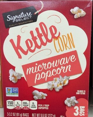 Kettle Corn Microwave Popcorn