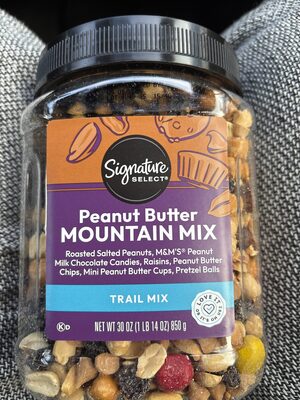 Peanut Butter Mountain Mix front packaging