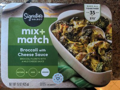 Broccoli with Cheese Sauce