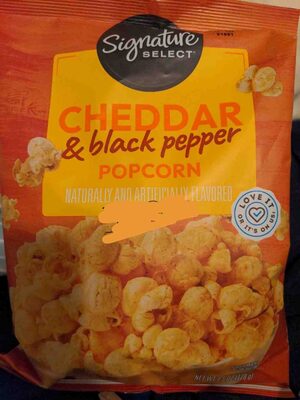 Cheddar & Black Pepper Popcorn