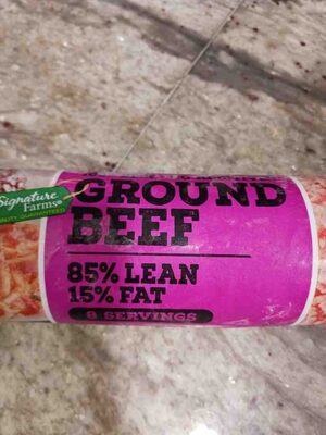 85/15 ground beef