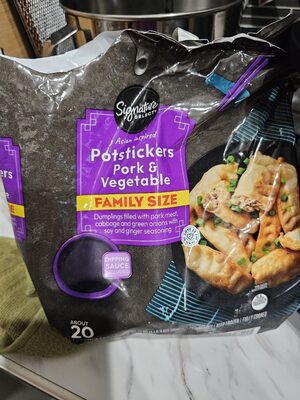 Pork & Vegetable Potstickers