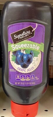 Squeezable Grape Jelly front packaging