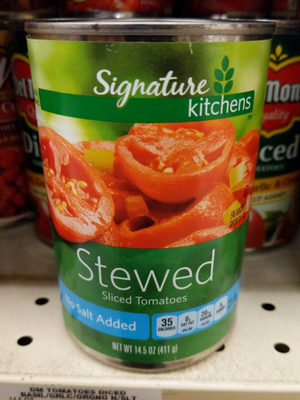 Stewed tomatoes