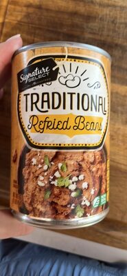 Traditional Refried Beans front packaging