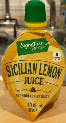 Sicilian Lemon Juice