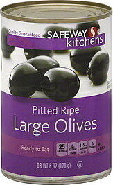 Large Pitted Ripe Olives front packaging