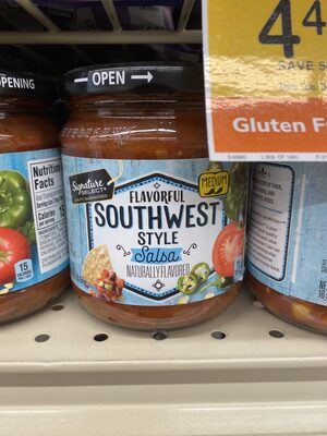Southwest Salsa front packaging