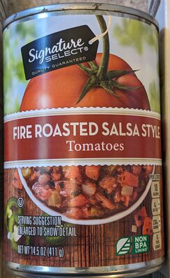 Fire Roasted Salsa Style Tomatoes