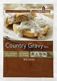 Country Gravy Mix front packaging