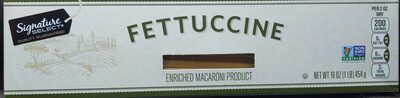 FETTUCCINE - Enriched Macaroni Product Made with 100% Semolina