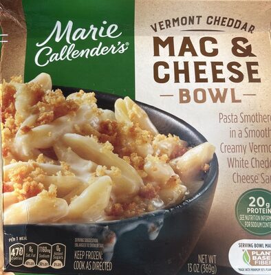 Vermont Cheddar Mac & Cheese Bowl