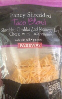 Taco Blend Shredded Cheese