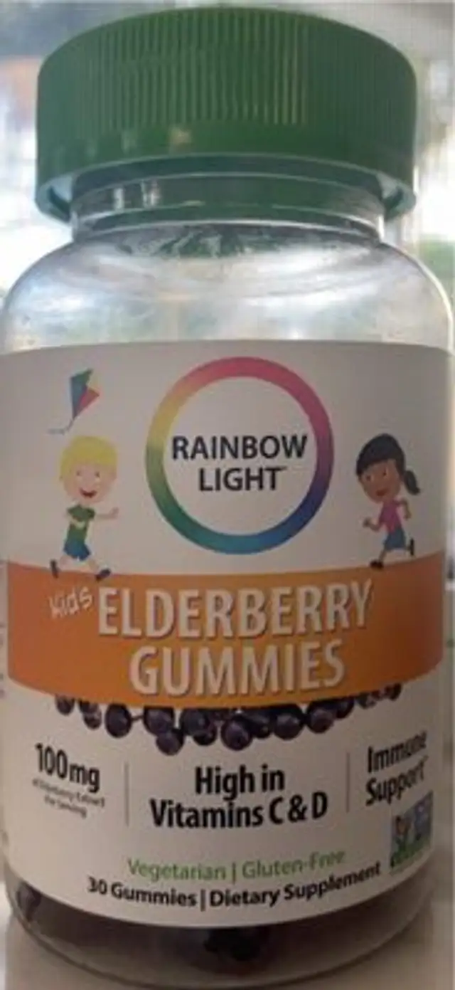 Kids' Elderberry Gummies front packaging