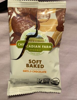 Organic Soft Baked Squares Oats & Chocolate