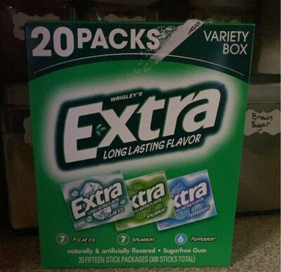 Extra long lasting flavor