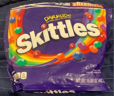 Skittles Darkside front packaging