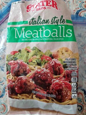 Italian style meatballs