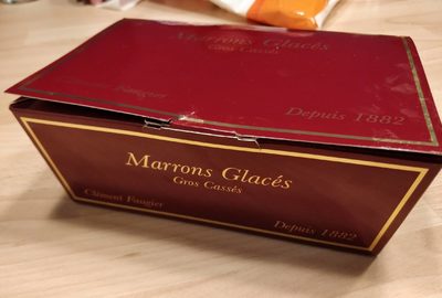 Marrons Glacés Gros Cassés
