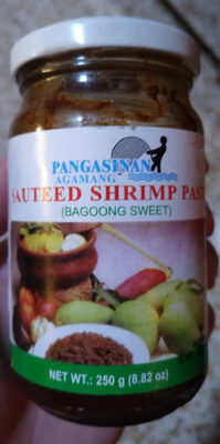 Sauteed shrimp paste front packaging