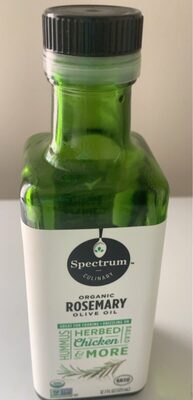 Organic rosemary olive oil