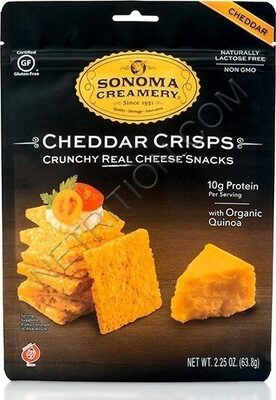Crunchy Real Cheese front packaging