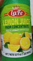 Lemon juice