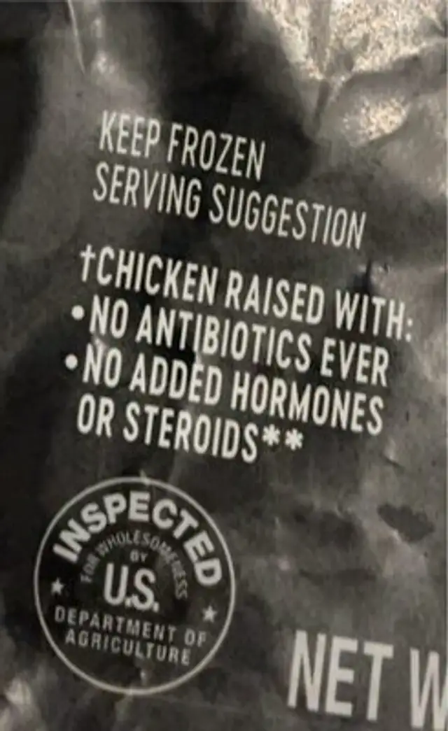 Honey bbq boneless chicken bites nutrition facts table