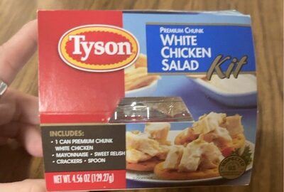 Premium chunk white chicken salad kit