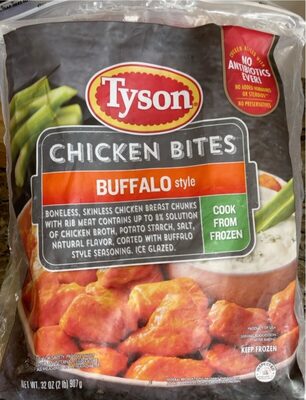 Chicken Bites - Buffalo style front packaging