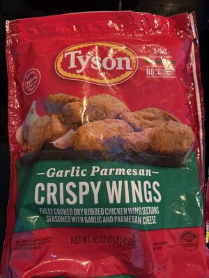 Garlic Parmesan Crispy Wings