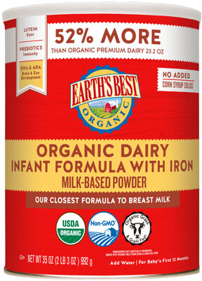 Organic® Infant Powder Formula with Iron