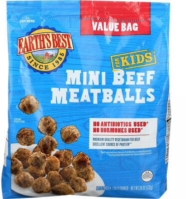 Mini Beef Meatballs For Kids