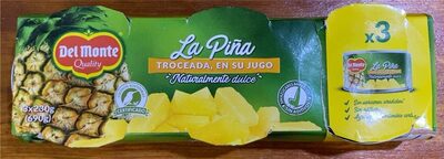 Piña Troceada en su Jugo