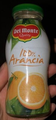 100% arancia front packaging