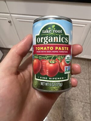 Organic Tomato Paste front packaging