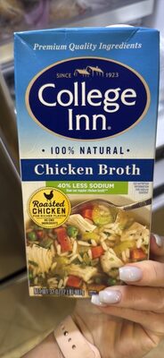 Chicken Broth 40% less Sodium