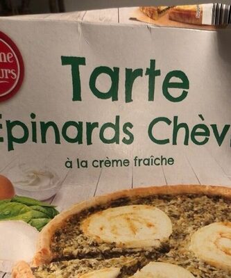 Tarte épinards chèvre