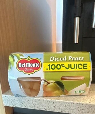 Diced Pear in 100% Juice