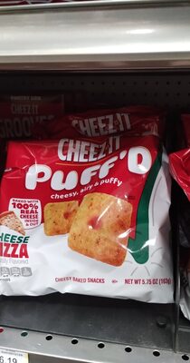 cheez it - puffed puzza
