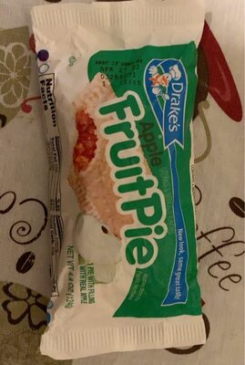 Apple fruit pie front packaging